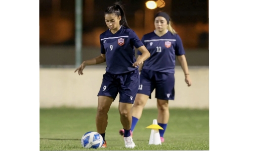 Bahrain’s women’s football team all set for qualifiers