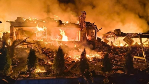 Three killed in Russian strikes on Kyiv region, including child Three killed in Russian strikes on Kyiv region, including child