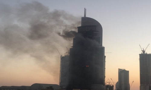 Investigation starts to find the cause of Dubai hotel fire 