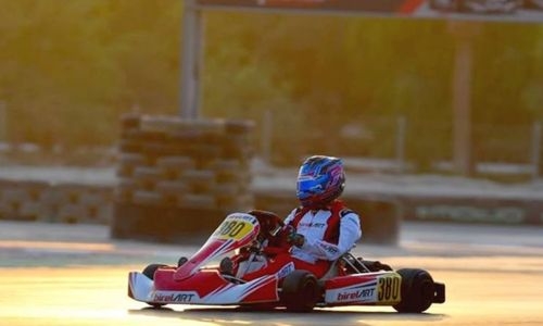 Bahrain-based karting sensation Lewis sets sight on Rotax MAX title