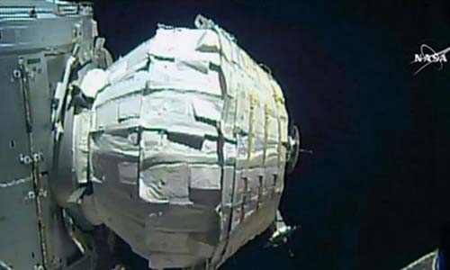 NASA inflates spare room in space