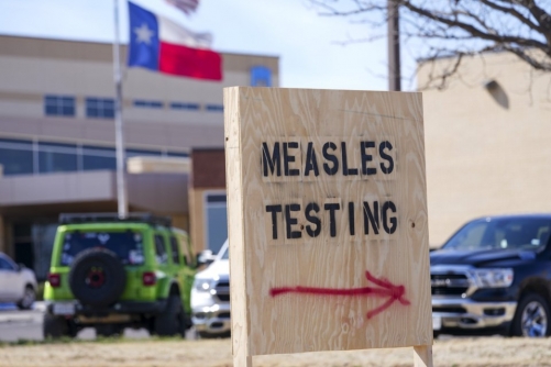 Measles Outbreak in Rural West Texas Grows to 90 Cases, 16 Hospitalized