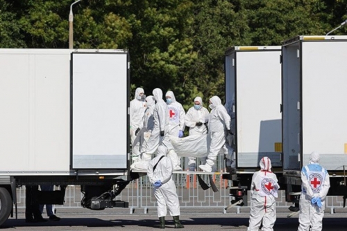Ukraine and Russia Exchange Bodies of Fallen Soldiers Ukraine and Russia Exchange Bodies of Fallen Soldiers