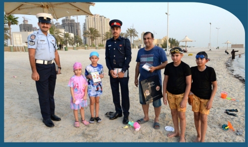 Coast Guard Spreads Beach Safety Awareness in Budaiya