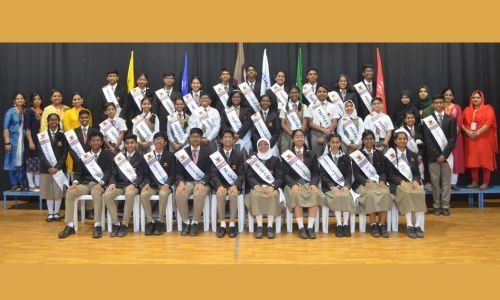 The Asian School conducts Investiture Ceremony 