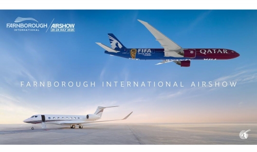 Qatar Airways Returns to Farnborough Airshow 2026 Qatar Airways Returns to Farnborough Airshow 2026