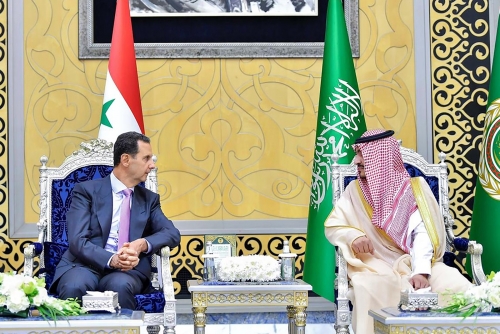 Assad meets Arab leaders ahead of summit in Saudi