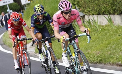 Kruijswijk stretches lead, Valverde bags maiden Giro win