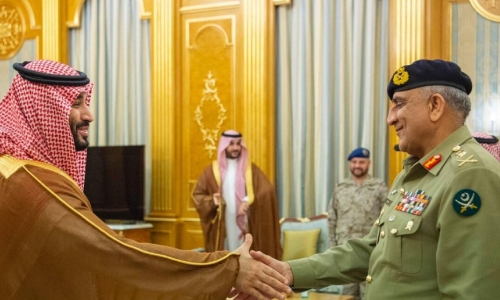 Saudi Crown Prince, Pakistan Army Chief review aspects of military cooperation