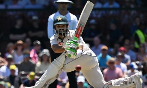 Rizwan, Salman fight back after dire Pakistan start to third Test