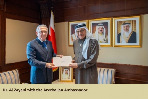 HM King Hamad receives letter from Azerbaijan leader 