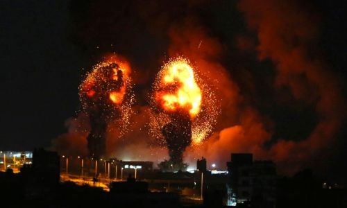 Israel strikes Gaza target in response to rocket fire