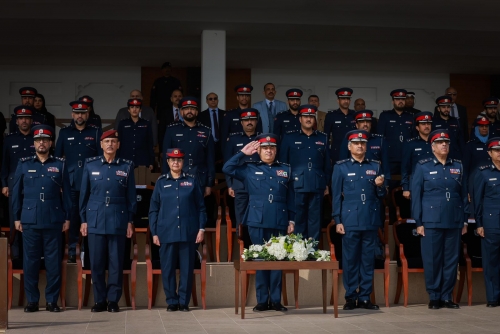 Lt-General Tariq Al Hassan attends graduation ceremony of 878 new police personnel