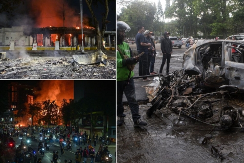 Indonesian finance minister's home looted as protest anger grows Indonesian finance minister's home looted as protest anger grows