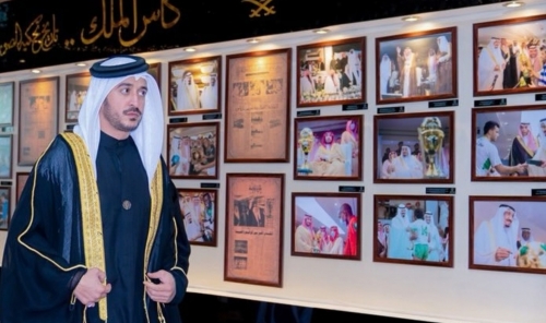 HH Shaikh Khalid Attends Khaleeji 27 Opening Ceremony