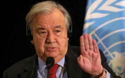 UN Chief Urges Renewed US-Iran Talks Amid Escalation UN Chief Urges Renewed US-Iran Talks Amid Escalation