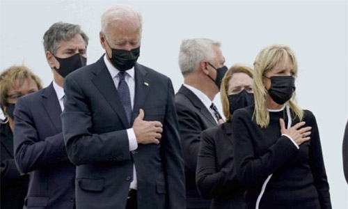 Biden marks 9/11 anniversary with tribute, calls for unity