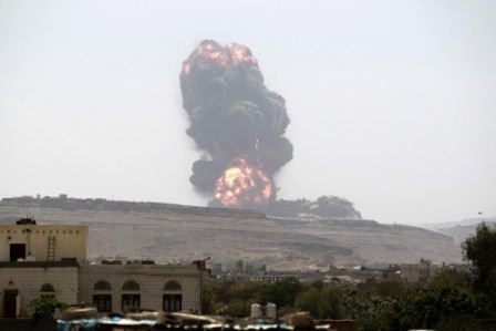 Yemen arms depot blast kills 22 UAE troops