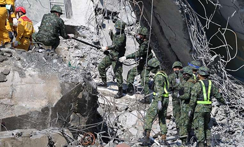 Taiwan to seize assets of collapsed building developer Taiwan to seize assets of collapsed building developer