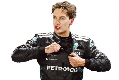 Russell takes pole position for Singapore Grand Prix as McLaren struggle