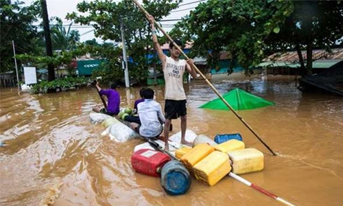 Myanmar troops help flood rescue after landslide kills 51