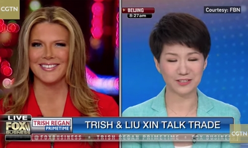 US-China anchorwomen face-off US-China anchorwomen face-off