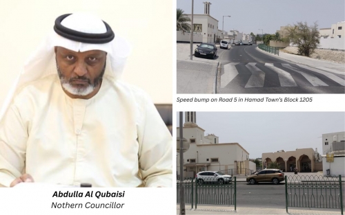 Call to Move Hamad Town Speed Bump Closer to Mosque Entrance Call to Move Hamad Town Speed Bump Closer to Mosque Entrance