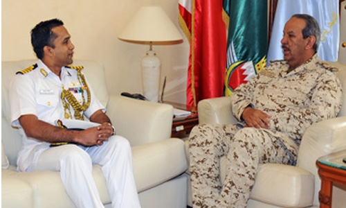 BDF Chief meets Indian Military Attaché BDF Chief meets Indian Military Attaché
