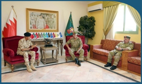 National Guard President Praises BDF’s Role in Protecting Bahrain’s Borders