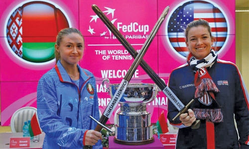 Vandeweghe to open against Sasnovich in Fed Cup final Vandeweghe to open against Sasnovich in Fed Cup final