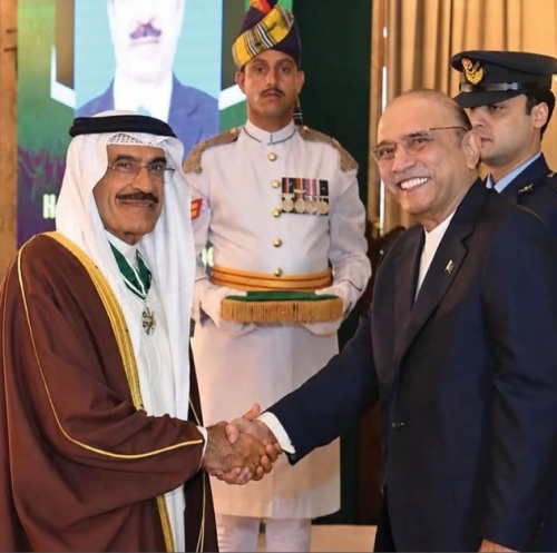 Bahrain Ambassador Honoured with Pakistan’s ‘Star of Pakistan’ Medal Bahrain Ambassador Honoured with Pakistan’s ‘Star of Pakistan’ Medal
