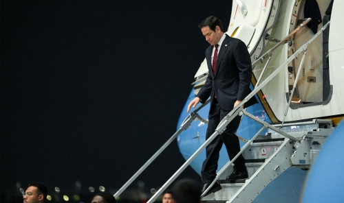 Rubio begins Gulf tour as Hezbollah demands timed Israeli withdrawal Rubio begins Gulf tour as Hezbollah demands timed Israeli withdrawal