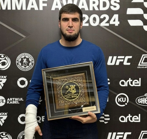 Sultan Jabezev Wins IMMAF’s 2023 RDX Performance of the Year Award Sultan Jabezev Wins IMMAF’s 2023 RDX Performance of the Year Award