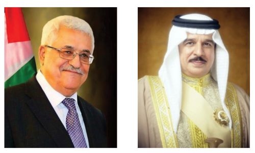 Bahrain King receives call from Palestine President 
