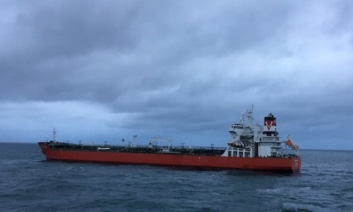 Tanker and cargo ship collide off Britain Tanker and cargo ship collide off Britain