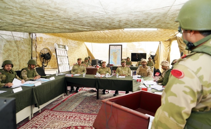 National Guard Staff Director inspects drill