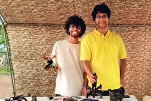 India’s fastest combat UAV built in 60 days by 2 students in Hyderabad hostel room