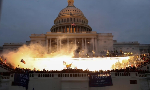 Trump supporters storm US Capitol with explosives, four dead