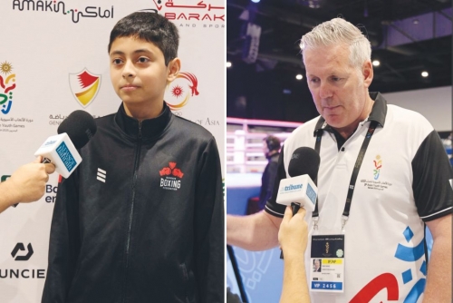 Tony Davis celebrates Bahrain boxing breakthrough moment