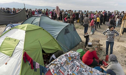 Refugee hit by police car in Greek camp dies Refugee hit by police car in Greek camp dies
