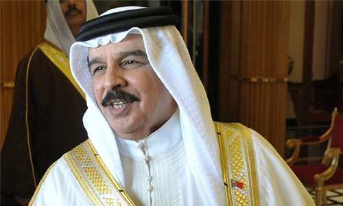 His Majesty congratulated