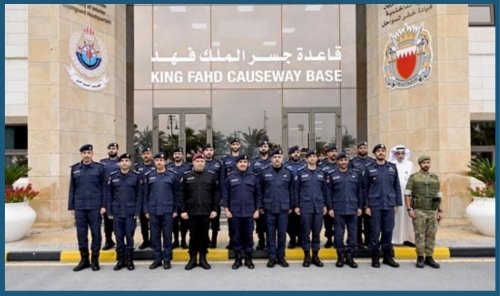 Interior Minister Visits King Fahd Causeway Coast Guard Base