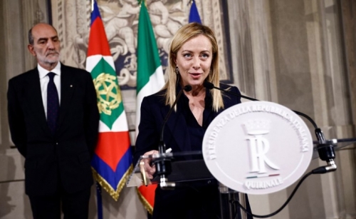 Giorgia Meloni sworn in as first woman Prime Minister of Italy 