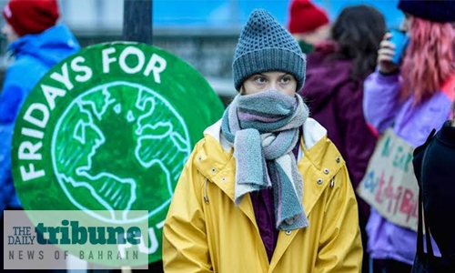 Greta back outside Sweden’s parliament Greta back outside Sweden’s parliament