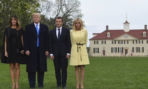 Tree symbolizing TrumpMacron friendship has died