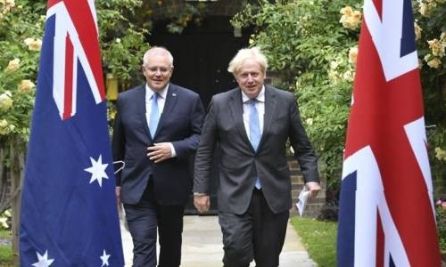 Australia, Britain sign free trade agreement