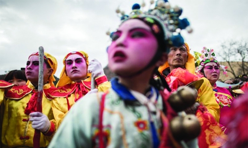 North China villages observe pagan festival