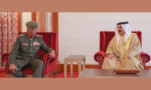 Bahrain King hails National Guard's valiant and brave efforts 