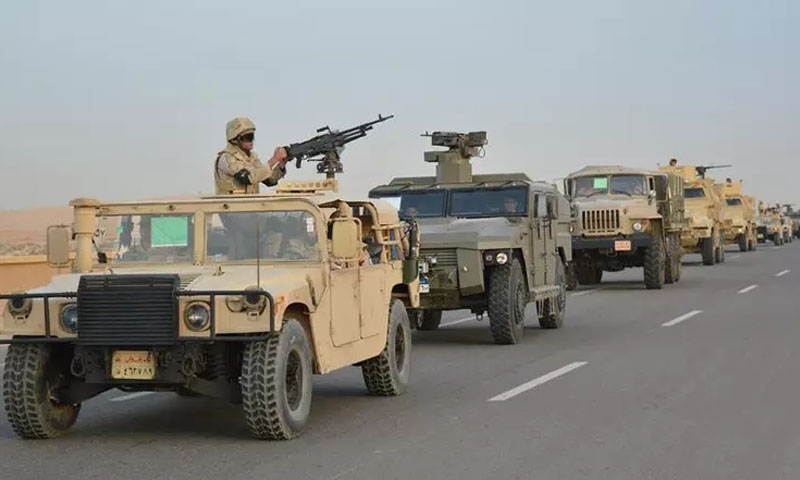 Egypt army says 20 killed in operations Egypt army says 20 killed in operations