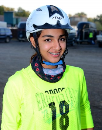 Woman power: Dana Al Binghadeer Al Dossary rides into history